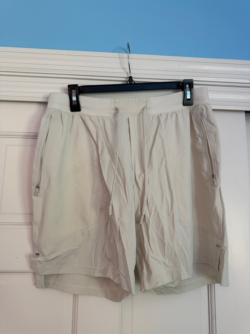 lululemon athletica Light Beige Athletic Shorts